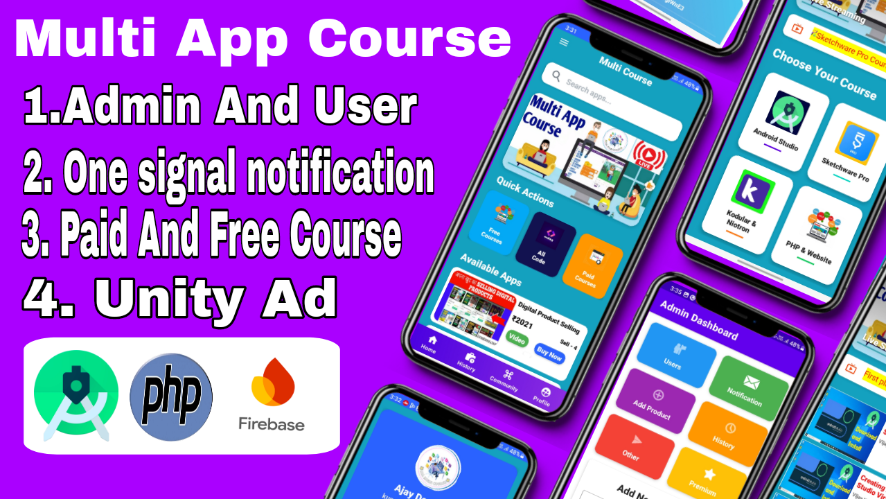 Multi App Course: Admin + User Panel