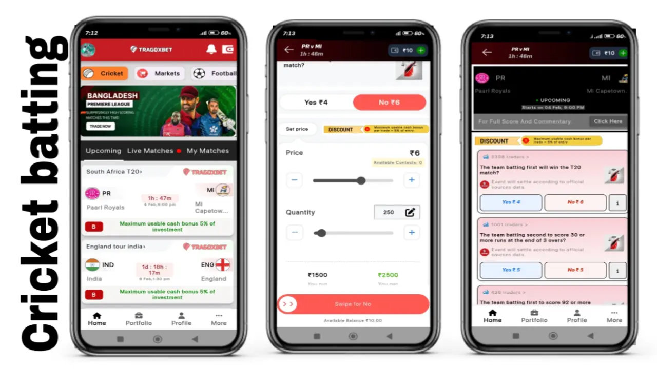 TRAGDXBET: Trade Live Sports Predictions & Win Big