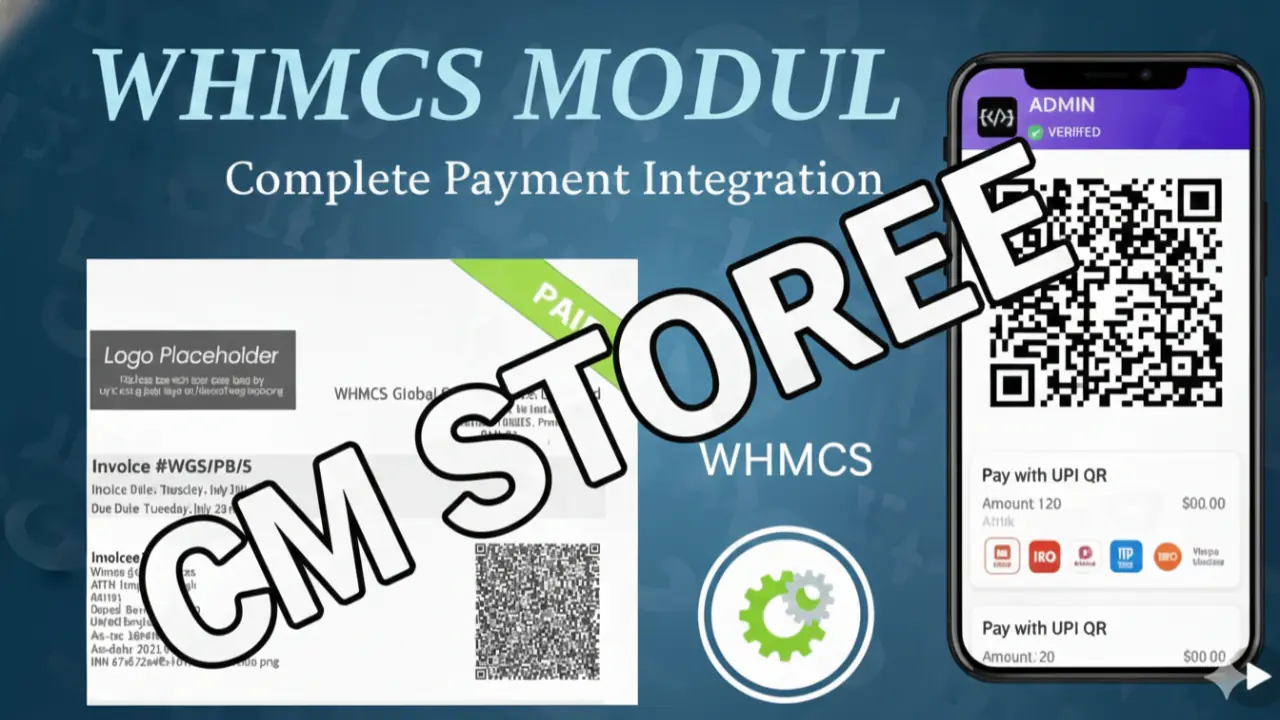 WHMCS UPI QR Code Module: Automatic Payment Integration