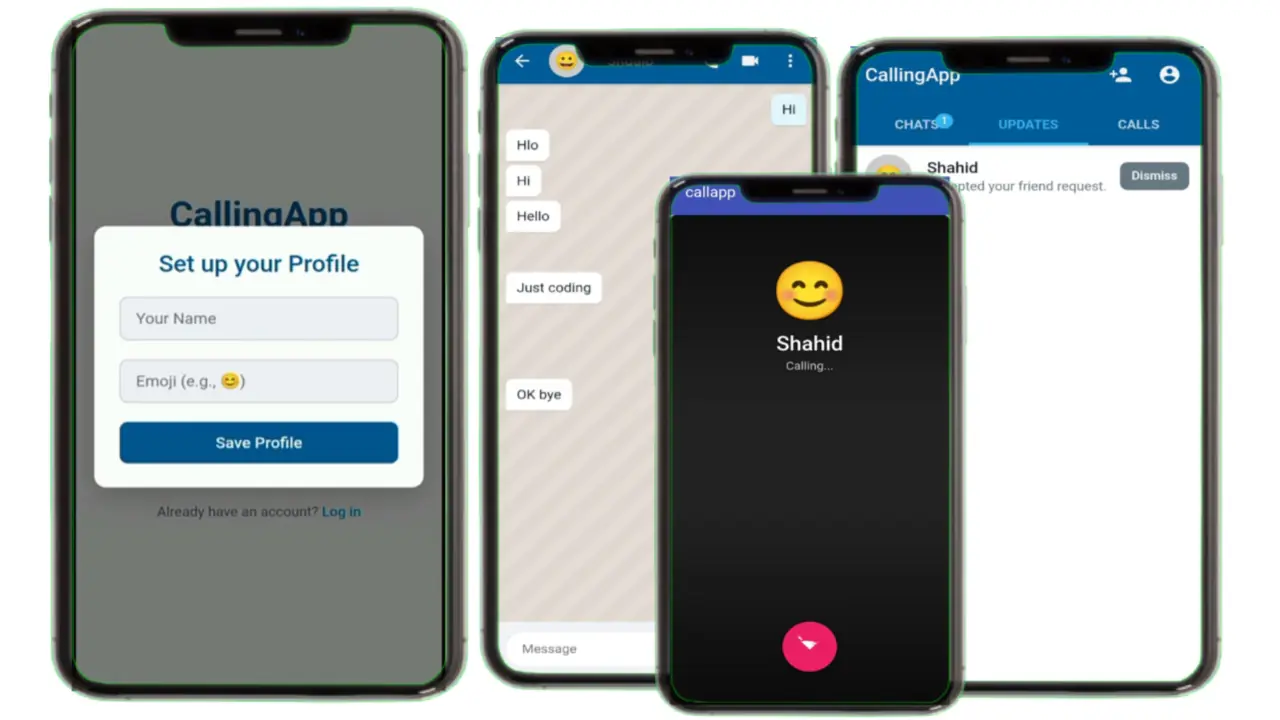कॉलिंग  सोर्स कोड बिक्री के लिए – WhatsApp जैसी चैट और कॉलिंग फीचर्स के साथ